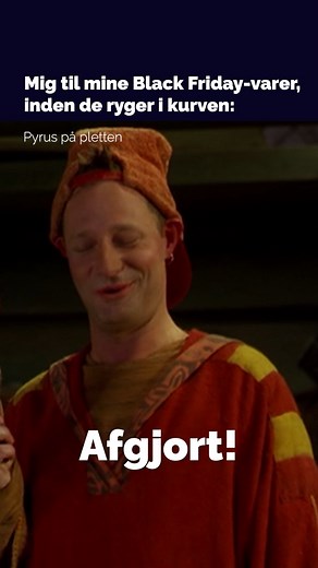 Burde du tage en shopping-pause og se Pyrus på pletten på Nordisk Film ? Afgjort! 🧑‍🎄💙 | Nordisk Film