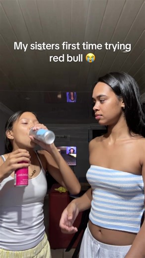 First Time Trying Red Bull: A Sister's Experience