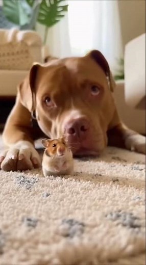 Tiny Chihuahua’s Hilarious Puppy Antics vs Huge Pitbull 🐶😂