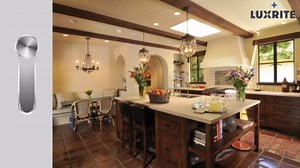 LUXRITE Candelabra LED Light Bulbs 100 Watt Equivalent, 800 Lumens, 3000K Soft White, 7W, CA11 Dimmable Chandelier Light Bulbs, Damp Rated, Clear Glass, Flame Tip Shape, UL Listed, E12 Base (6 Pack)