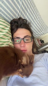 Playful Cheek Nibbling: Lentil the Dog Wants to Bite Back