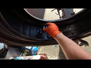 POV: Tire Repair on a 2018 Audi Q5 🛞🔧 #audi #q5 #pov #tirerepair #howto #audiq5 #flattire