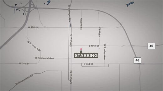 UPDATE: Bloomington police investigate stabbing near IU campus