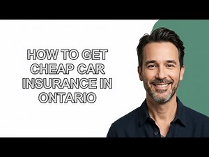 How To Get Cheap Car Insurance In Ontario - KevinHowTo