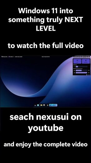 Turn your Windows 11 into something truly NEXT LEVEL 🤯🔥 | ®™ |