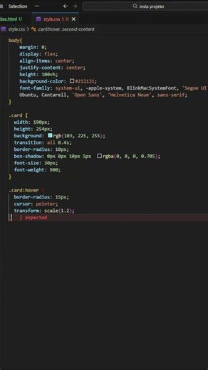 How to Make Card Face Swap Animation | HTML & CSS
