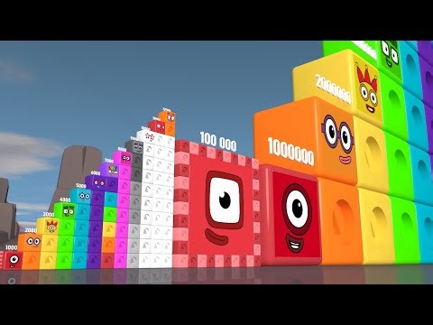 New Numberblocks Puzzle ZERO to 12,000,000 BILLION BIGGEST Numberblocks - Learn to Count Big Numbers