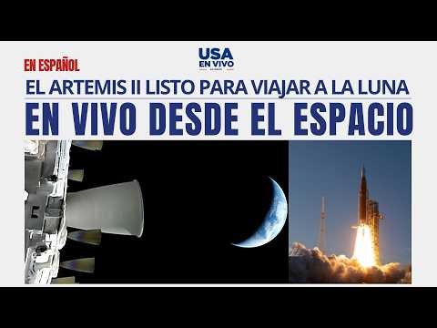 EN ESPAÑOL Orion (Artemis II) abandona la órbita terrestre hacia el espacio profundo | USA EN VIVO 🔴