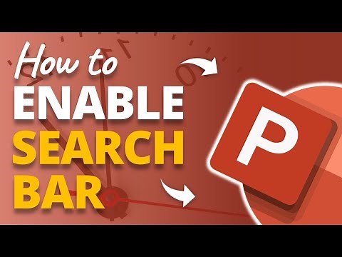 How to Enable the Search Bar in PowerPoint 🔥[PPT TIPS!]