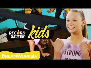 Autumn Miller's Extreme Back Walkover Challenge | RECORDSETTER KIDS