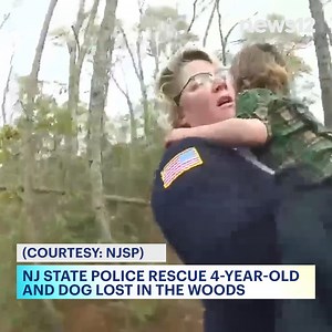 17K views · 715 reactions | BOY FOUND SAFE!  New Jersey state troopers rescued a 4-year-old boy and his dog who became lost in the woods. (Courtesy: NJSP) More - https://bit.ly/3G5wS5k | News 12 Connecticut | Facebook