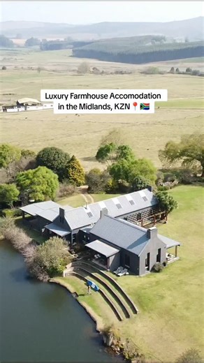 Plug Chasers🔌 on Instagram: "The Farmhouse at Rockwood Lodges in Karkloof, 20 mins outside of Howick. This is an 8 sleeper - with 4 rooms. 2 Rooms have two single beds. The other two rooms have king size beds with their own en-suites (both have showers+bathtubs) Master Bed room is the one that has the outdoor shower. Has two entertainment areas with a braai unit - home is fully kitted out, you can visit their official website to check out more pictures etc Cost is R7600 a night during regular s
