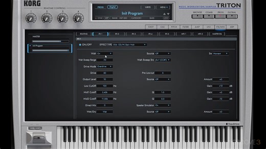 [KORG]Ggg-KORG Collection TRITON解释教程~ (14P)