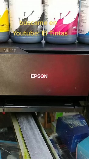 cargando tinta Inktec en impresora Epson ecotank L3110 #tintashm #eltintas