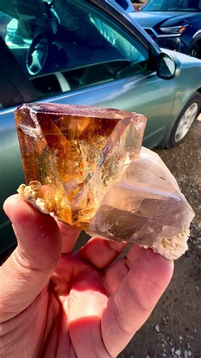 Topaz with Quartz specimen