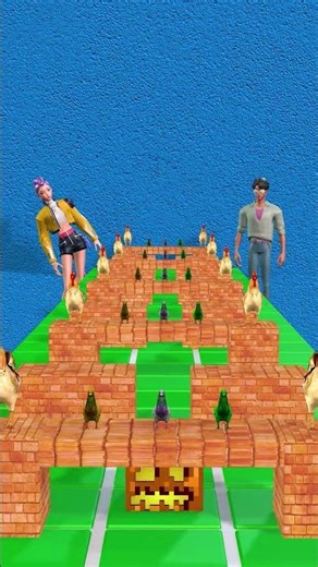 Rumi & Juni Kpop play minigame #shorts ​#animation​ #kpopdemonhunters