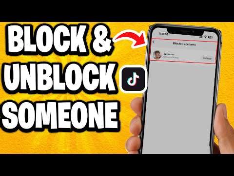 How To Block & Unblock Someone On Tik Tok - Full Guide