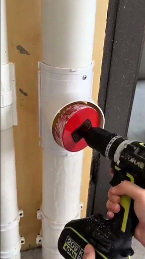 Watch the Full Transformation: Replacing a Broken Drain Pipe with a Strong New System! #PlumbingFix