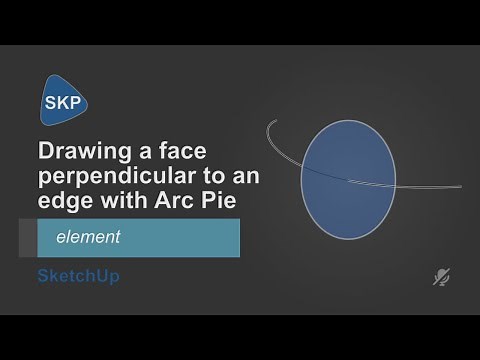 Drawing a face (circle, polygon) perpendicular to an edge in SketchUp