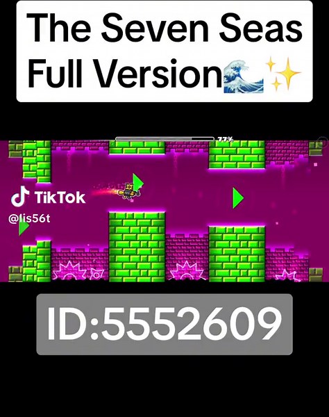 Discover 'The Seven Seas' Full Version in Geometry Dash