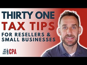 31 TAX TIPS for this year