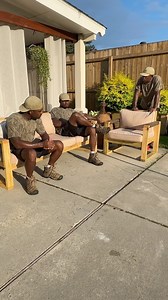 578K views · 20K reactions | Here’s a DIY that anyone can build. $60 Outdoor Sofa Set.. | Jhontel Jackson | Facebook