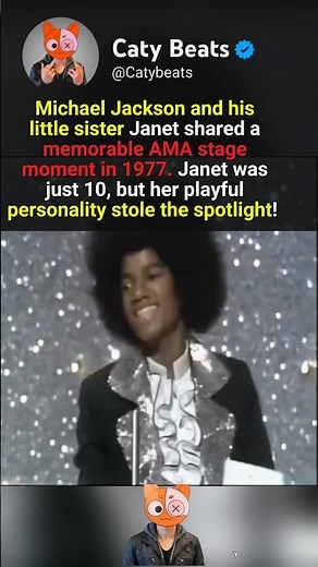 Young Janet & Michael Jackson