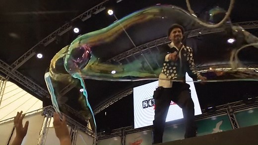 Step into a world of pure bubble magic with The Big Bubble Show, a spectacular, fun-filled kids' show starring 12-time Guiness World Record holder Samsam Bubbleman! 🫧 Perfect for bubble lovers of all ages, The Big Bubble Show is an unmissable experience that will leave everyone smiling and believing in the impossible. 📆 15 & 16 April '25 🎟️ Book now: bit.ly/4hXy6jy | Adelaide Festival Centre