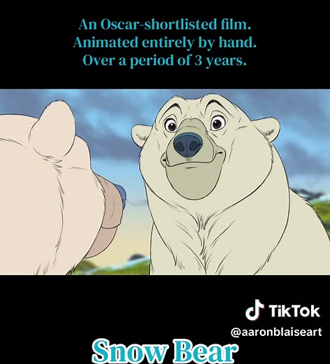 Snow Bear — Hand-Animated Short Film by Aaron Blaise