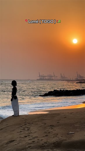 Coucher de soleil au Togo: paysage magnifique à contempler