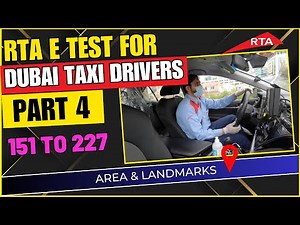 Rta e test for taxi driver | RTA Permit test | Part 4 #etest #rtaetest #rtapermittest