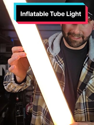 Portable Inflatable Tube Light for Outdoor Adventures