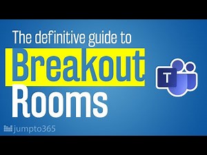 How to use the new breakout rooms in Microsoft Teams
