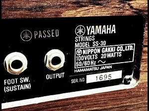 YAMAHA SS30 - installing midi