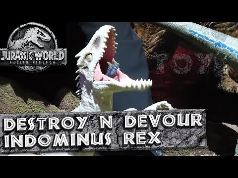 Destroy and Devour Indominus Rex - Jurassic World Toys 2019