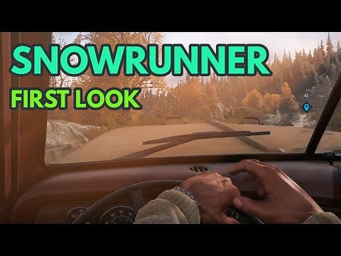 SnowRunner (No Commentary) - Logitech G25 - Old Bridge Reconstruction