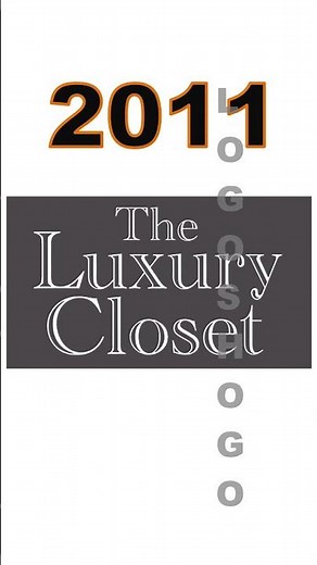 The Luxury Closet Logo Evolution #evolution #luxury #logoshogo