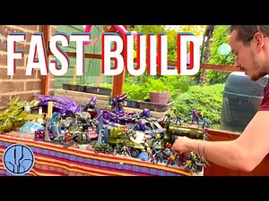 The LARGEST Halo Mega Bloks Fast Build EVER- 12 Hour Stream Highlights. Mega Construx.