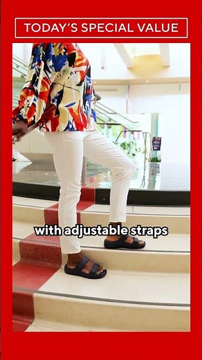 QVC Today’s Special Value | Orthotic Recovery Slide Sandals