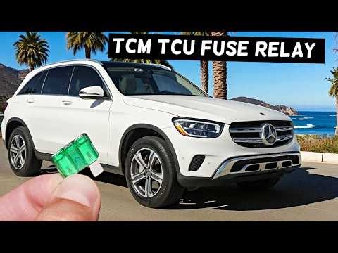 MERCEDES GLC Transmission Control Module TCM TCU Fuse Relay Location GLC 300 GLC 43 GLC 63 GLC 200 G