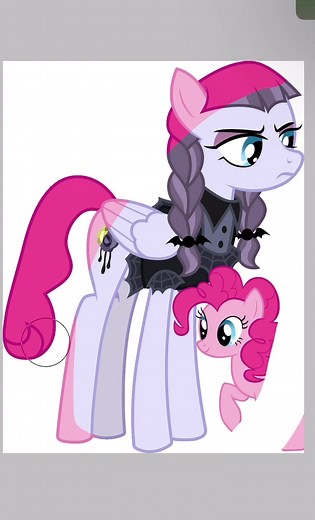 Inky Rose and Pinkie Pie Art Collaboration