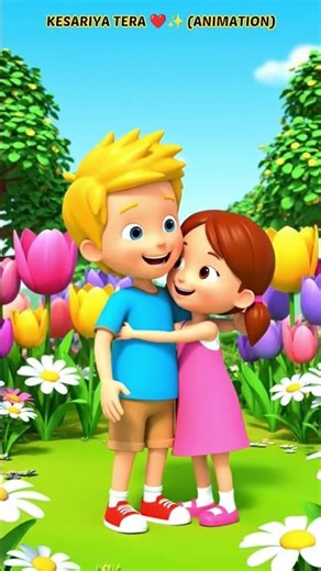 KESARiYA Tera❤️✨🐒ANiMATiON🕊️#kesariya#anime#love#song#arijitsingh#shorts#shortsfeed#trending#feed