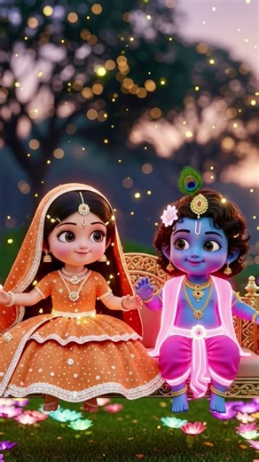 Bolo Radhe Radhe 🙏🙏💐💐🪔🦚🦚🪈🪈❤️❤️❤️❤️