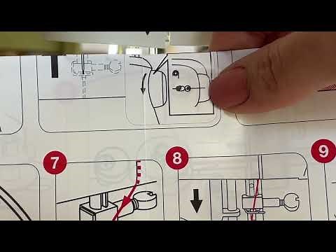 How to thread the Singer MX231 Sewing Machine