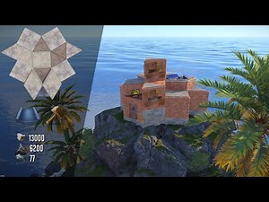 Rust - SOLO DUO TRIO BUNKER BASE DESIGN (Compact, Cheap, Bunker, Easy to build)