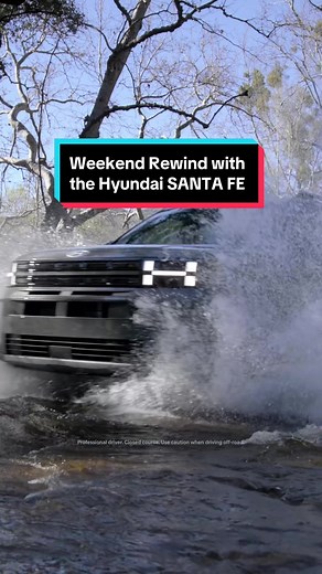 Weekend Off-Roading Adventures with Hyundai Santa Fe