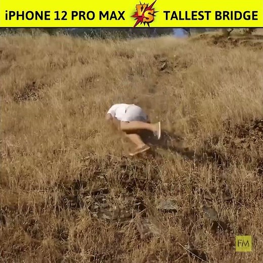 iPhone X vs Tallest Bridge 1000 FT Drop Test What Will Happen 😱 #shorts #techRax #factmind