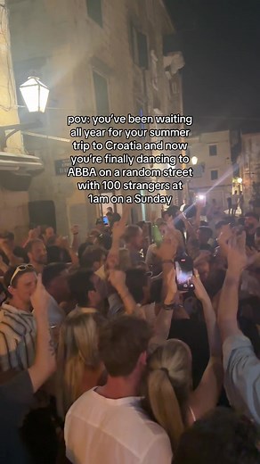 Summer Nights in Croatia: Makarska Nightlife at Caffe Bar Bety