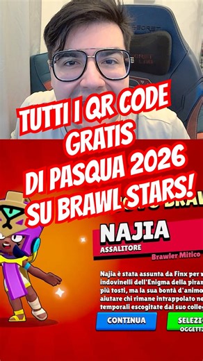 TUTTI I QR CODE GRATIS DI PASQUA SU BRAWL STARS #qrcode #free #brawlstars #giftedbysupercell #easter