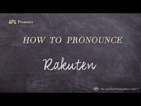 How to Pronounce Rakuten (Real Life Examples!)